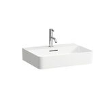 Laufen VAL washbasin, undermount, 1 tap hole, with overflow, 550x420mm, H810282
