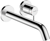 hansgrohe Tecturis S single lever concealed washbasin mixer for wall mounting, projection 225 mm, 73351