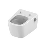 TECEneo shower toilet, hot and cold water, deep flush, 368x540x365mm, cyclon flush, flushless, white, cera cle...