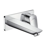 Hansgrohe Logis basin mixer, concealed, projection 195mm, non-locking waste, 71220