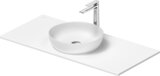 Duravit Sivida washbasin set, round, 400x400mm, incl. console 1080x500mm, 268014