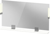 Duravit Sivida mirror, chrome, 1250x36x650mm, top light, sensor switch, mains connection, SV7424010