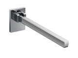 Emco loft folding support handle, for wash basin, folds upwards, braked version, 600 mm, chrome-plated