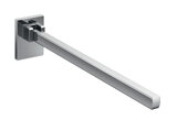 Emco loft folding support handle, folds upwards, braked version, 850 mm, chrome