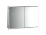 Emco loft illuminated mirror cabinet, 1000 mm, 2 doors, flush-mounted model, 9798051