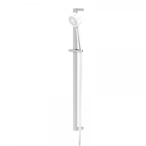 Steinberg series 135 shower rod, with glider, 900 mm, 1351624