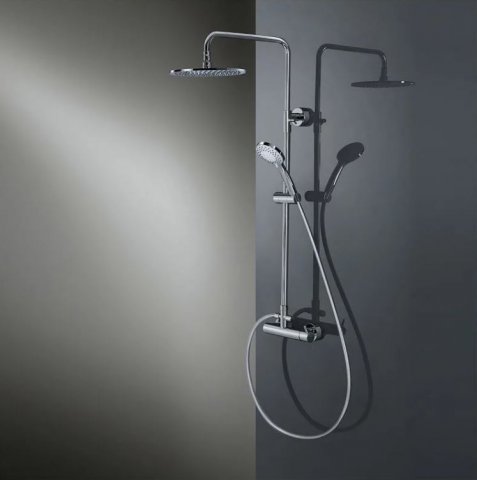 HSK Shower-Set model RS 200 Mix, with one-hand lever mixer, 1006500