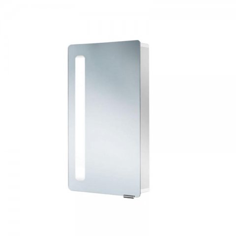 HSK ASP Softcube Alu mirror cabinet 45x75x17cm 1131045 left