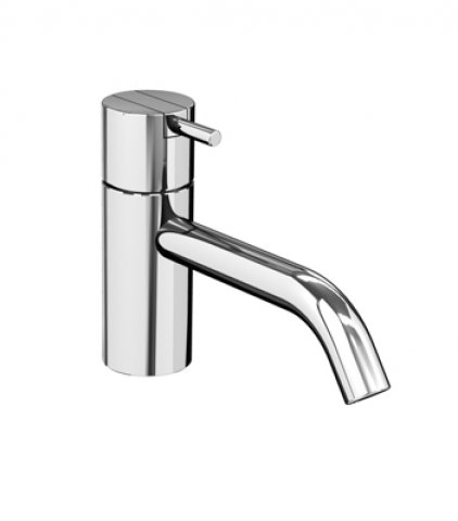 Vola HV3 / 150 One-handle mixer with pop-up waste, 150mm spout, chrome-plated