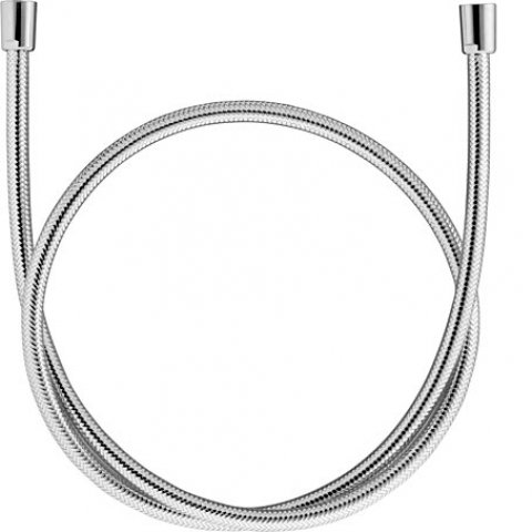 Hansa Hansajet shower hose chrome-plated, fabric look 1250 mm