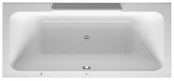 Duravit whirlpool bath DuraStyle 1800x800mm, built-in version or for bath panelling, 2 back inclines...