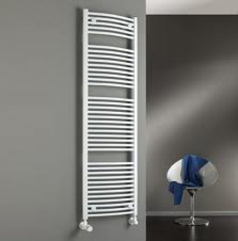 HSK bathroom radiator Line Round width: 60cm, height: 77,5cm