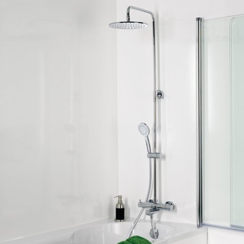 HSK Shower-Set model RS 200 with thermostat for bathtub, 1006700