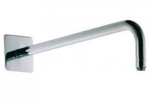 HSK wall bracket, curved, with rosette Softcube, chrome 1180005