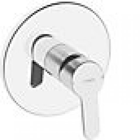 Hansa Hansaprimo shower fitting, ready-mounted set, concealed, round rosette, 89919003