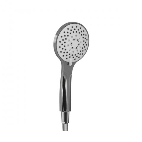 HSK Design hand shower round, without shower hose, chrome 1100174