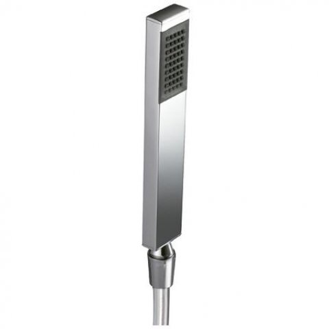 HSK Design hand shower square, without shower hose, chrome 1100117