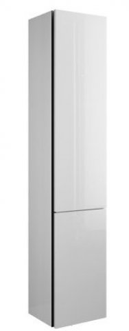 Burgbad Junit Tall cabinet HSIE035, left hinge, 2 doors, width: 350mm