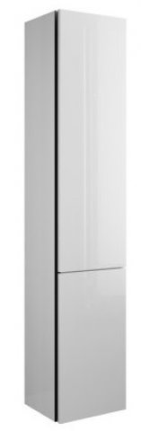 Burgbad Junit Tall cabinet HSIF035, left-hinged, 2 doors and internal drawer, width: 350mm