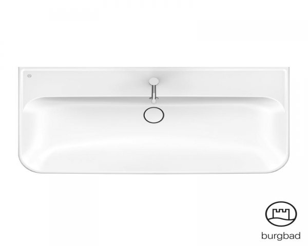 Burgbad Iveo ceramic washbasin incl. vanity unit SFEZ120, version left, width: 1200mm