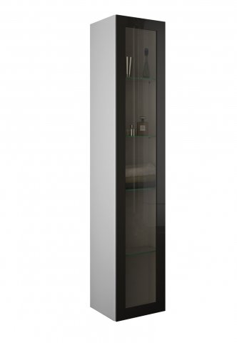 Burgbad Yumo Tall cabinet, left-hinged, 1 door, width: 350mm, handle G0179