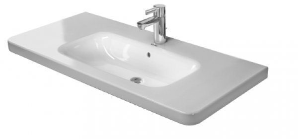 Duravit furniture washstand DuraStyle 100cm with overflow, with tap hole bench, without tap hole