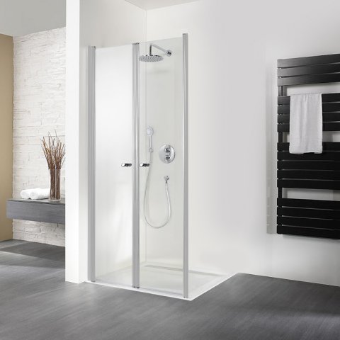 HSK Exklusiv swing door for side panel, size: 75 x 200 cm, left-hinged stop