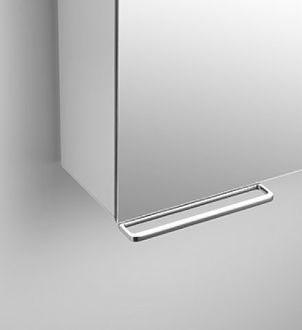 Schneider CARELine chrome-plated door handle, for PAL/HP and WSC/HP