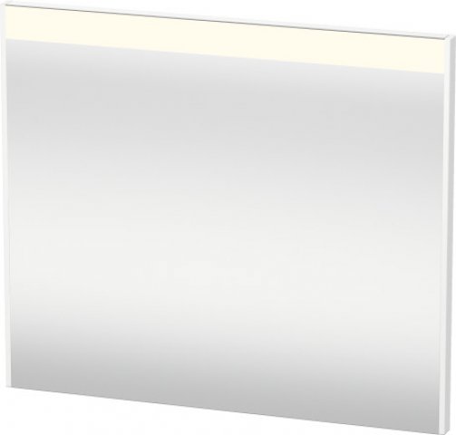 Duravit Brioso Spiegel 82,0 x 4,5 cm mit LED- Beleuchtung, inkl. Spiegelheizung