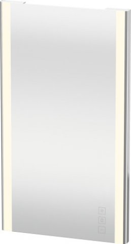 Duravit XSquare mirror with LED illumination, 45.0x3.3 cm