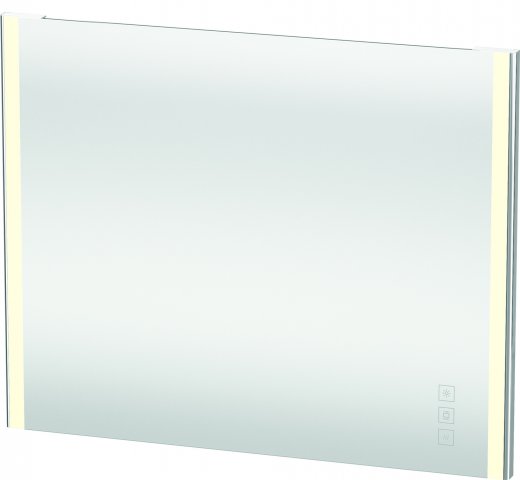 Duravit XSquare Spiegel mit LED- Beleuchtung 100,0x3,3 cm