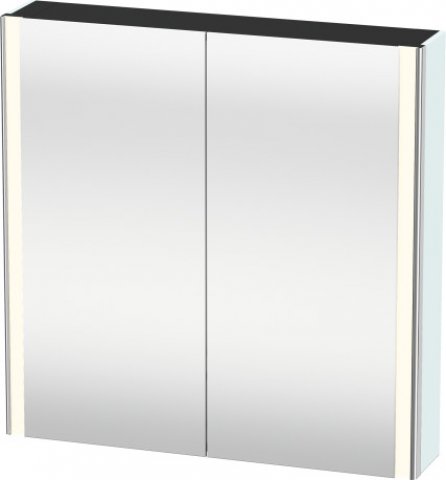 Duravit XSquare Spiegelschrank mit LED- Beleuchtung 80,0x15,6 cm