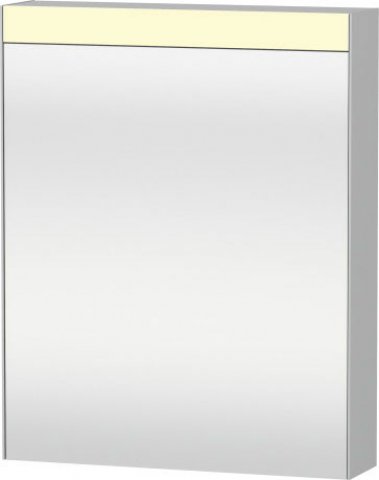 Duravit Best mirror cabinet 610 mm, 1 mirror door left-hinged, surface-mounted only