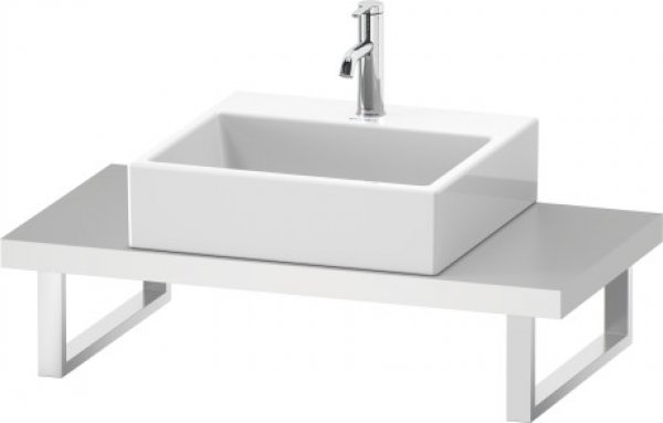 Duravit DuraStyle console for countertop basins and built-in washbasins, top thickness 45mm, size 800x480mm, with 1 cutout