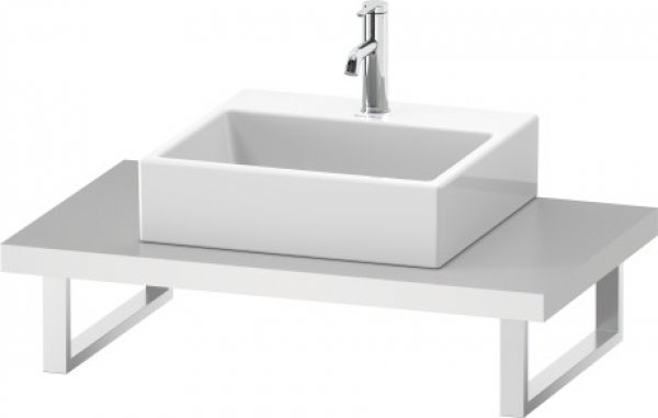 Duravit DuraStyle console for countertop basins and built-in washbasins, top thickness 45mm, size 800x550mm, with 1 cutout