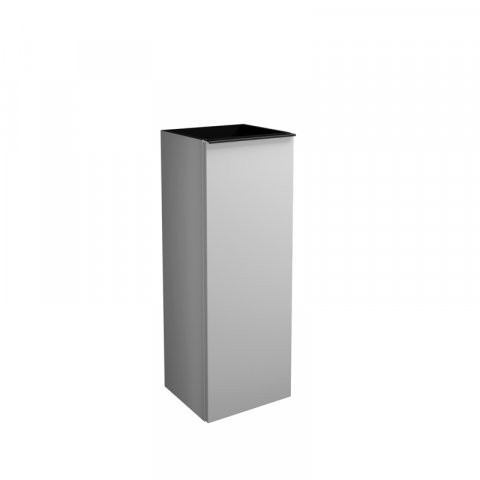 Burgbad Fiumo half height cabinet, with 1 door, door stop left, 960 x 350mm, UHEH035L