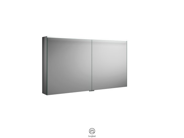 Burgbad Fiumo mirror cabinet, with horizontal LED lighting, 1206mm, SPIY121