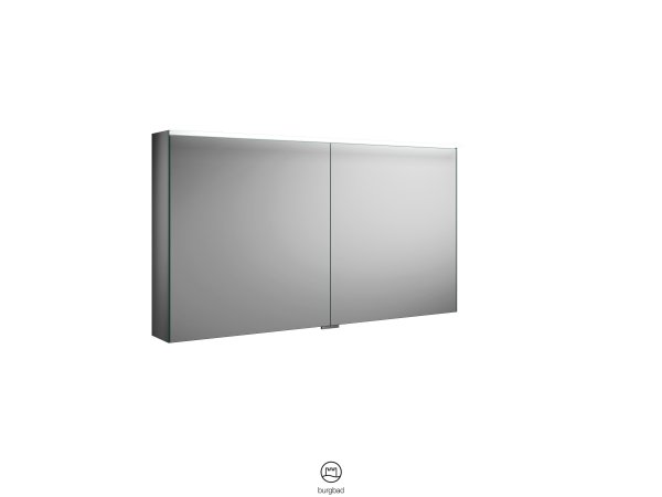 Burgbad Fiumo mirror cabinet, with horizontal LED lighting, with washbasin lighting, 1206mm, SPIZ121