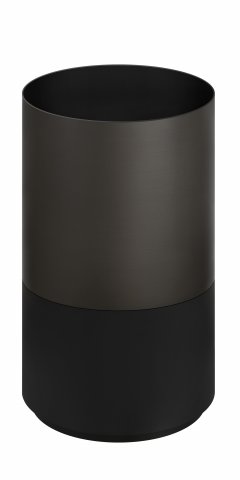 Gessi 316, pedestal column for countertop sink, Cristalplant Dark, 54603850