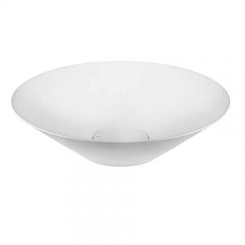 Gessi Cono washbasin, Cristalplant (matt white), without overflow, without tap hole, 45903521