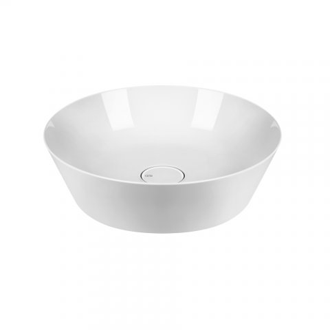 Gessi Cono countertop sink, ceramic, white, without overflow, 45901516