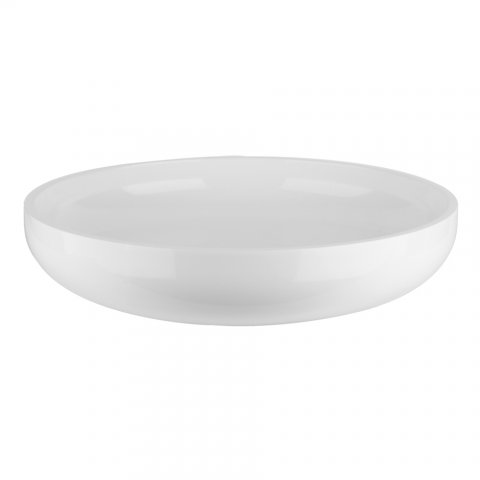 Gessi Goccia top bowl, Ceramilux, white, without overflow, without tap hole, 450mm, 39122515