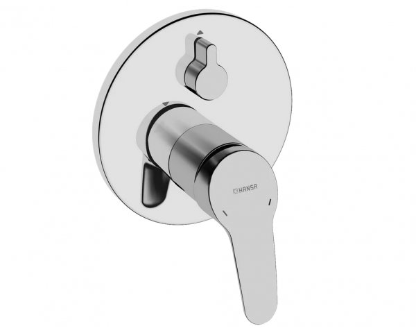 Hansa HANSAMIX ready-mounted set for bath/shower, concealed, with safety device, 81843083