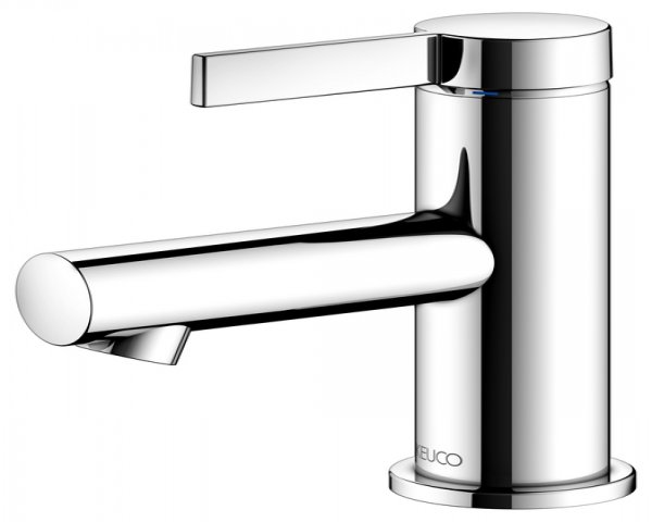 Keuco IXMO Pure single lever washbasin mixer 60, without pop-up waste, projection 90 mm, 59504