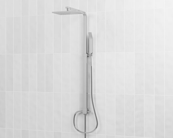 Steinberg series 120 shower system, hand shower, rain shower square, 1202760