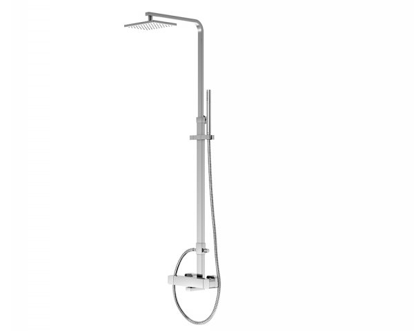 Steinberg series shower system, complete set, thermostatic mixer, Easy-Clean, 2302721