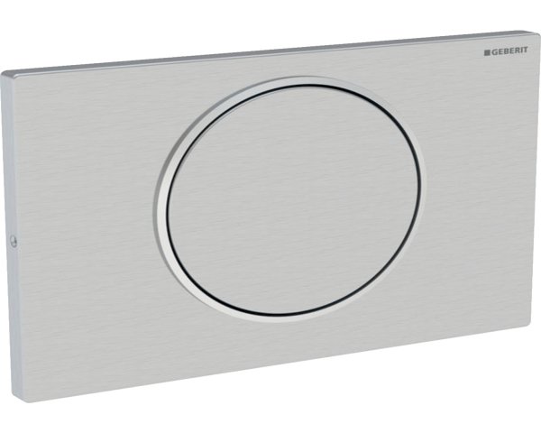 Geberit actuation plate Sigma10 for flush-stop-flush, screwable, 115.787.SN.5