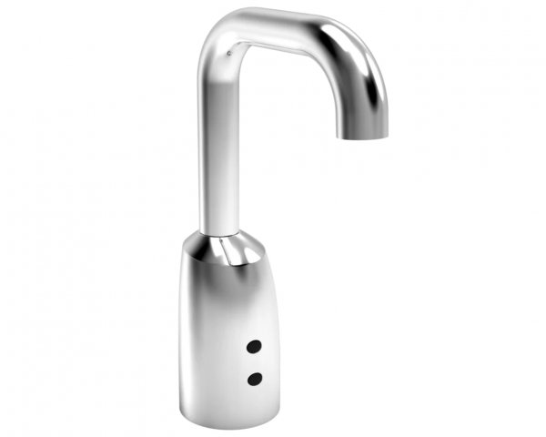 Hansa Hansaelectra washbasin tap, battery operation, Bluetooth, projection 120 mm, 64442229