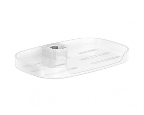 Hansa HANSAACTIVEJET soap dish, transparent, 04800100