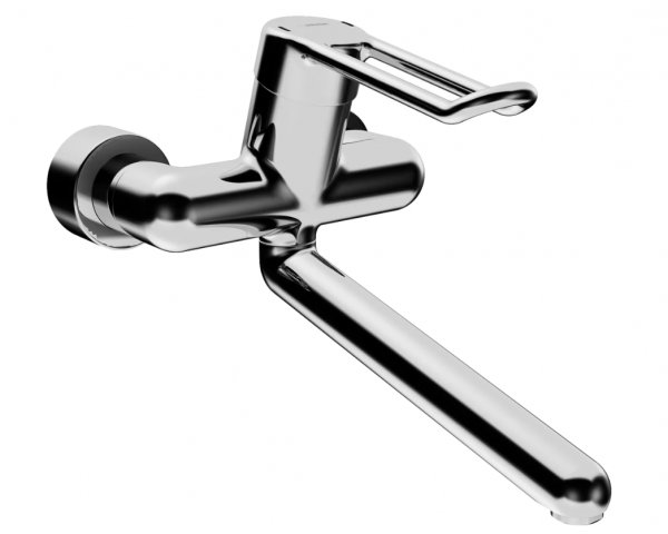 Hansa Hansamedipro protec basin mixer, handle, projection 311 mm, chrome, 02572205